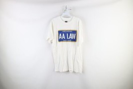 Vtg 70s Mens Large Spell Out University of Michigan Ann Arbor Law T-Shirt USA - $34.60