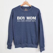 BOY MOM - All day. Every day. - Crewneck Sweatshirt - £24.32 GBP+