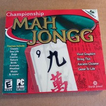 Championship Mah Jongg Windows XP compatible PC CD - £7.90 GBP