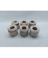 6 Vintage Hubbell Porcelain 660W 250V Lamp Holder  - $69.29