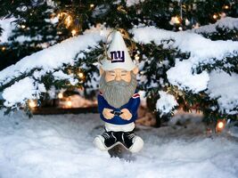 Team Sports America NFL New York Giants Football Garden Gnome Christmas ... - $14.87
