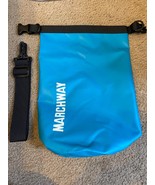 MARCHWAY Floating Waterproof Dry Bag 10L, Roll Top Sack Keeps Gear Blue - £12.51 GBP