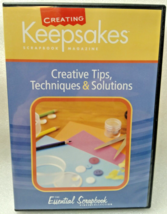DVD Creating Keepsakes Scrapbook Magazine Creative Tips, Techniques &amp; Solutions - £11.05 GBP