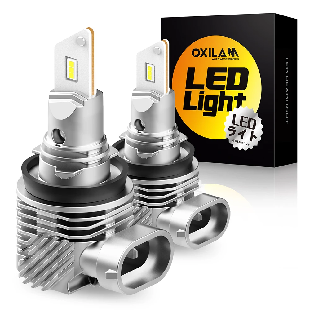 2x h11 h8 h9 led headlight bulbs h4 9003 hb2 16000lm 6000k car head lamp light thumb200