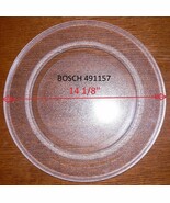 14 1/8 " BOSCH BRAND NEW GLASS TURNTABLE PLATE / TRAY #491157 RARE X 9 1/4" - $146.99