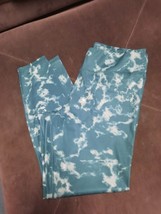 PUMA Tie Dye Printed Golf Tights Green Sz XL - $29.70