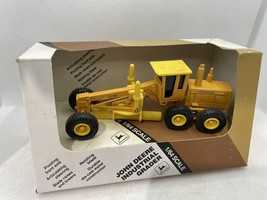 1987 Ertl Toy John Deere Industrial Road Grader Diecast Model Box 1: 64 Scale - £17.90 GBP
