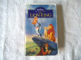 Walt Disney Masterpiece Collection The Lion King VHS Tape First Edition ? - £80.68 GBP