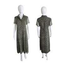 Vintage 90s Y2K Robbie Bee Silk chiffon FLORAL DITSY Grunge Dress Button... - $58.41