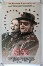 Prizzis Honor 1985 Original One Sheet Movie Poster - £79.00 GBP