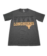 Texas Longhorns Shirt Mens S Gray Orange Majestic Tee Football Golf Aust... - £15.51 GBP