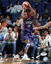 Adrienne Williams Signed 8x10 photo WNBA PSA/DNA Autographed Monarchs - £31.45 GBP