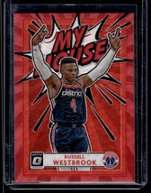 Russell Westbook 2020-21 Panini Donruss Optic Tmall Asia Red Wave My House - £59.13 GBP