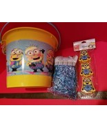 Despicable Me Easter Basket Kit Yellow Plastic Tote Grass Minion Treat C... - £11.20 GBP