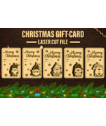 Christmas Gift Card Laser Cut File - $54.70 CAD