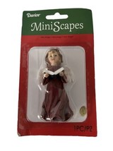 DARICE MiniScapes ANGEL Christmas Figurine Holding Book - New in Package - $4.32