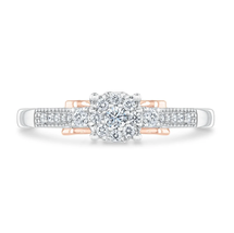 Enchanted Disney Fine Jewelry Cinderella&#39;s Carriage Diamond Engagement Ring - £78.90 GBP