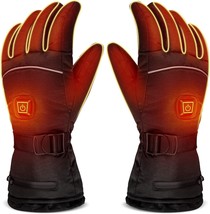 Electric Heated Gloves Winter Handwarmer For Outdoor Sports Cycling Skiing - £31.56 GBP