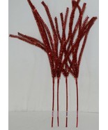 Tinsel XV784624 Red Spray Holiday Decorations Approximately 25 inches Se... - £8.83 GBP