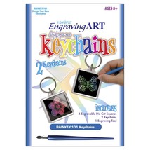 Royal Langnickel Rainbow Foil Engraving Art Keycha - £11.93 GBP