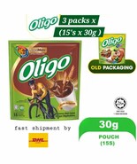 Oligo Chocolate Malt Drink Hi-Calcium 4 packs (15&#39;s x30g) -shipment by D... - $154.90 CAD