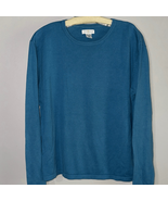 Yarnworks Classic Teal Long Sleeve Shirt - $216.09 MXN