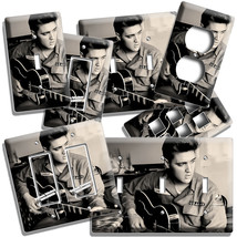 Elvis Presley Army Uniform Guitar Light Switch Outlet Wall Plates Room Art Decor - £8.91 GBP+