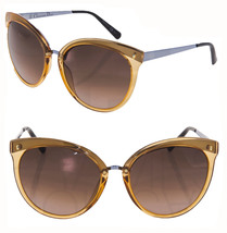 CHRISTIAN DIOR Frozen 1 Cat Eye Transparent Orange Lilac Gradient Sunglasses - £212.88 GBP