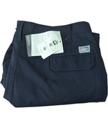 Tyndale FR Cargo Pants Mens 40x30 Navy Blue Canvas Fire Resistant Welder... - $74.25