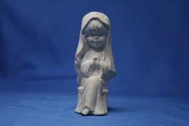 Vintage 1980 Duncan Mary Figurine Nativity Scene Ceramic 4 inches tall - £3.56 GBP