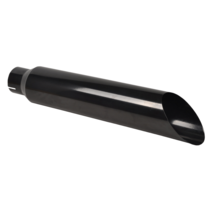 Black Straight Exhaust tip 4&quot;-7&quot; MT032002 - £120.09 GBP