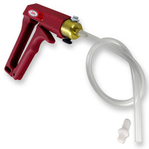Vacuum Pump LeLuv MAXI Red Handle and Clear Hose &amp; Fitting - £31.00 GBP