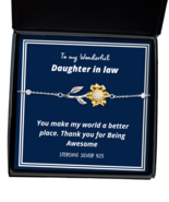 To my Daughter in Law,  Sunflower Bracelet. Model 64035  - £31.35 GBP