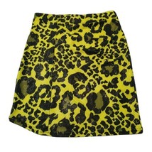 ASOS Mini Skirt Size 2 W22&quot;in Waist Womens Mini Skirt Animal Print Leopa... - £22.85 GBP