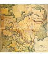 Map Jackson Miss Siege Civil War Reproduction 12 x 10&quot; Military History ... - $380.59 MXN