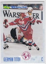 M) 1993 Classic NHL Hockey Draft Trading Card German Titov #94 - £1.54 GBP