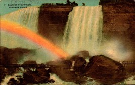 1948 VINTAGE Postcard - Cave of the Winds, Niagara Falls, New York -BK46 - £3.95 GBP