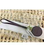 Vera Bradley Genuine Leather Purse Charm NWT-Aubergine - $23.00