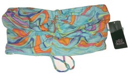 Wild Fable “Aquablue Swirl” Multi-Color Size M Bathing Suit Top W/ Tags - $9.42