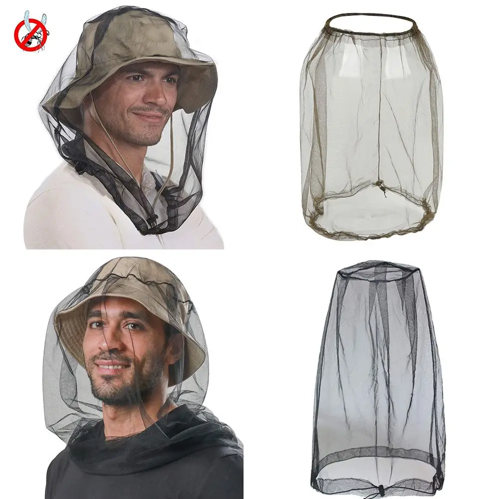 Summer Insect Protection Mosquito Hat Bee Bug Protector Mesh Hat Fishing Cap - £10.06 GBP+