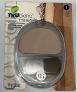 1- Covergirl Trublend Pressed Minerals Foundation #1 IVORY (New/Sealed S... - $19.79