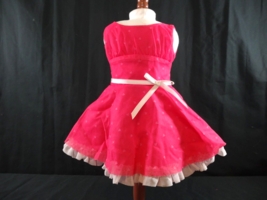 American Girl Doll Truly Me Sweetheart Red Hot Ruffle Dress - $15.84