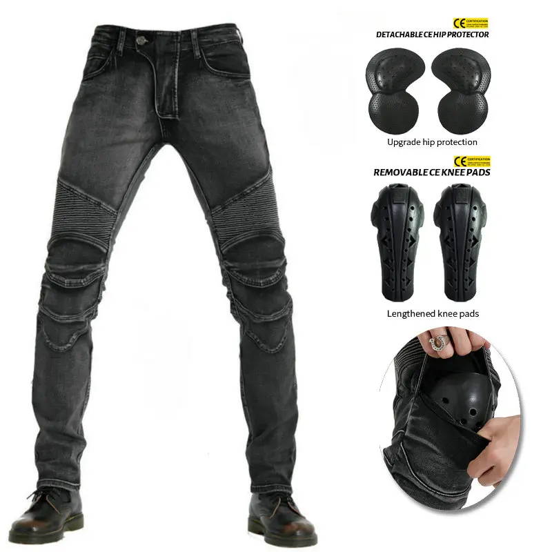 Ants motorcycle jeans protective gear riding travel motorcycle trousers belt protective thumb200