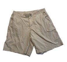 Columbia PFG Hybrid Khaki Shorts Men’s Waist 32” Omni Shade Cargo Pockets  - $12.60