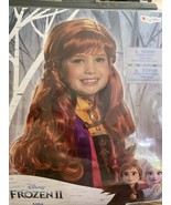 Disguise Disney&#39;s Child&#39;s Wig for Anna Costume NWT - €13,03 EUR