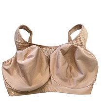 Glamorise 34H Seamless Women&#39;s Sports Bra Beige - £20.75 GBP