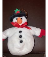 Snowman Ganz Plush Christmas Orament - £6.79 GBP