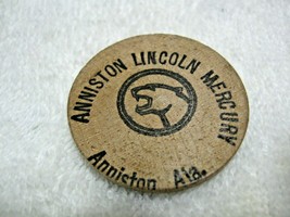 Vintage Collectible Anniston Lincoln Mercury Advertising Wooden Nickel-COUGAR!! - £8.75 GBP