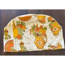 VTG 1970&#39;s Cloth Toaster Cover With Funky Floral Print - £14.78 GBP