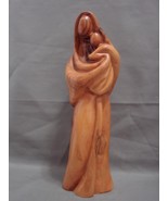 Olikve Wood Holy Land Carving Madonna and Child  - £23.58 GBP